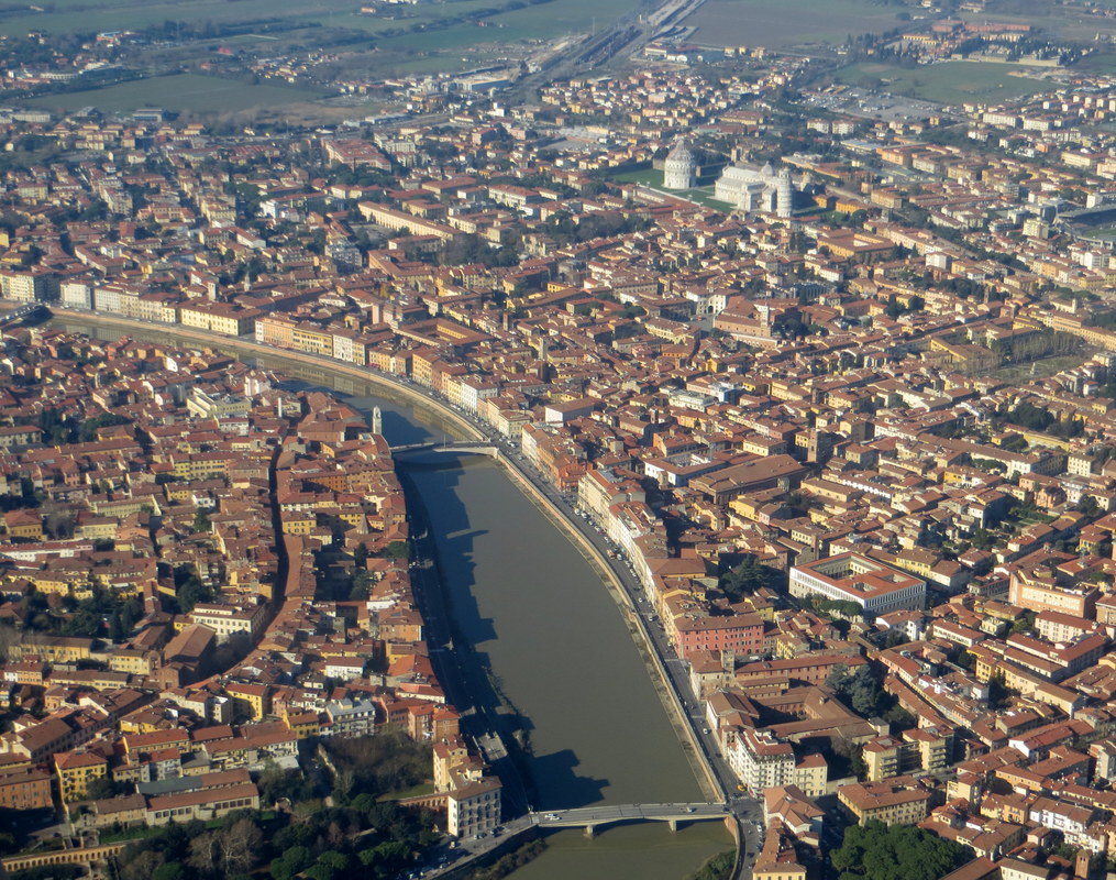 Veduta di Pisa